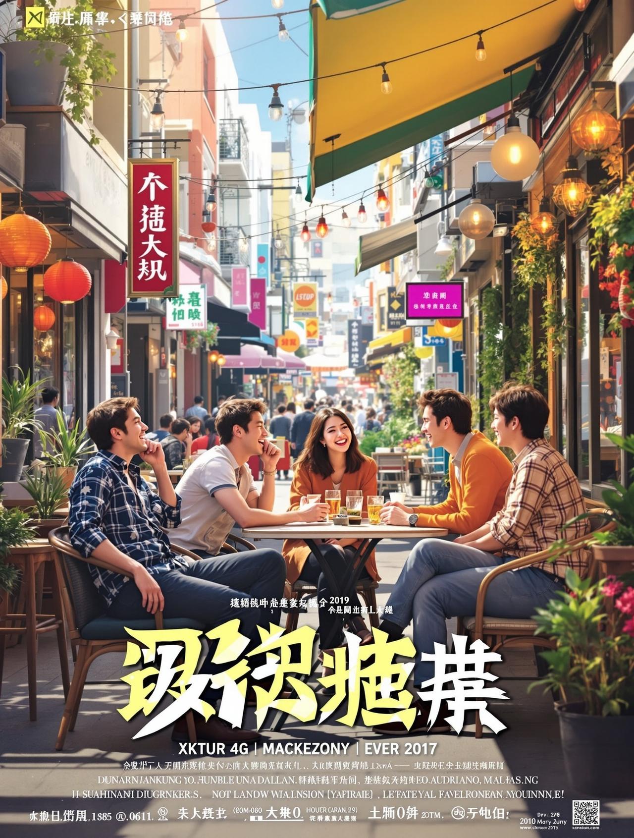 中出影院温情喜剧作品《时光便利店》高清海报